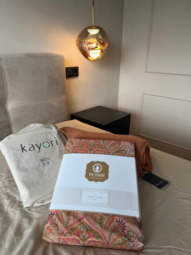 Kayori Shizu percale katoen hoeslaken -zand