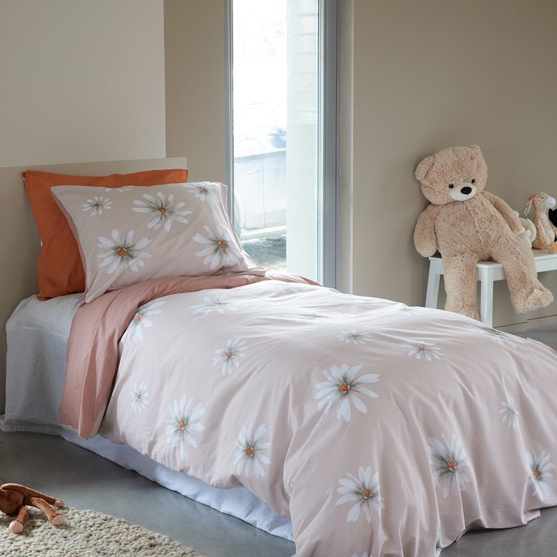 gebloemd kinderdekbedovertrek