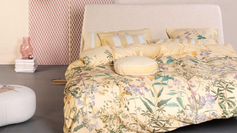 Kleur en natuur komen samen in de collectie van Essenza