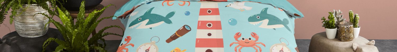 Onderwaterwereld dekbedovertrek