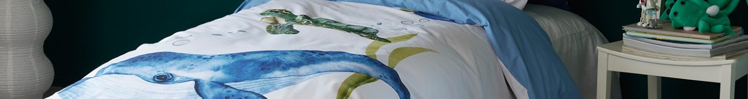 Onderwaterwereld dekbedovertrek