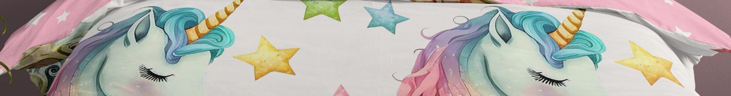 Dekbedovertrek unicorn