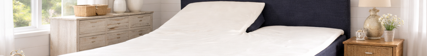 Split hoeslaken van flanel