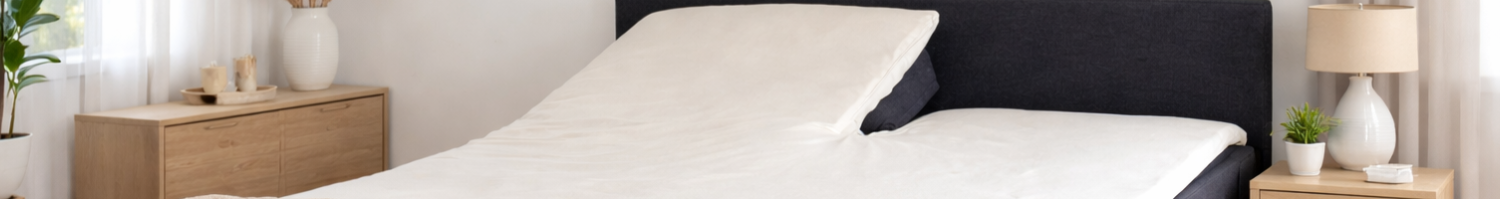 Split hoeslaken katoen