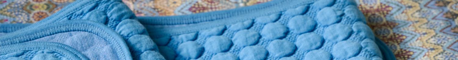 Plaid blauw