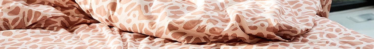 Dekbedovertrek met animal print