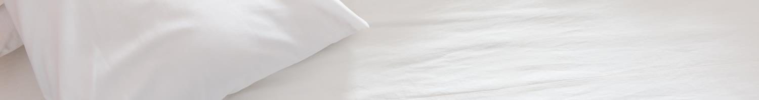 dubbele split hoeslakens 10cm topper