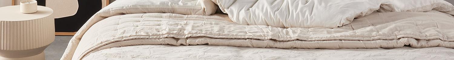 Katoenen bedsprei