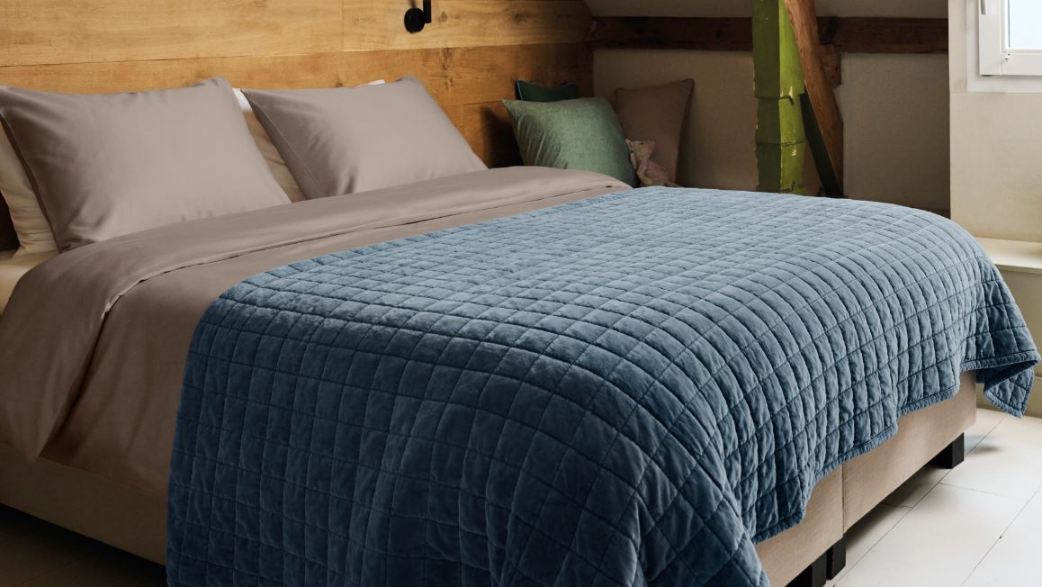 Katoenen bedsprei
