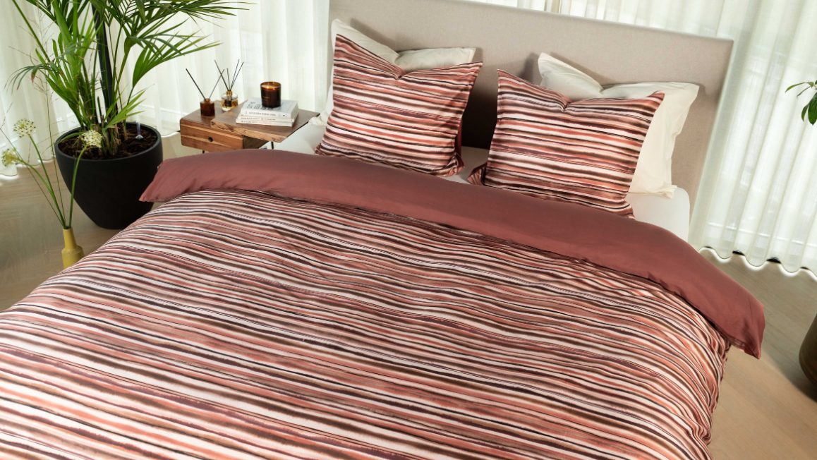 Rode dekbedovertrekken