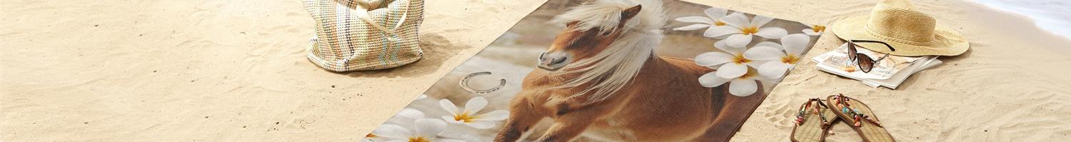 Strandlaken paarden