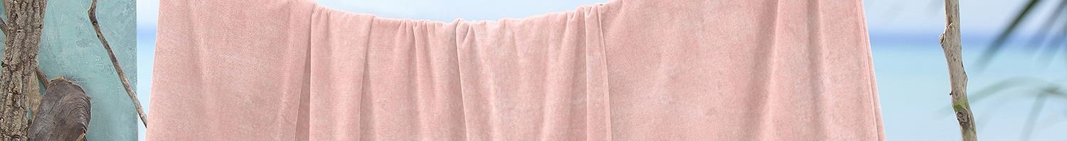 Strandlaken roze