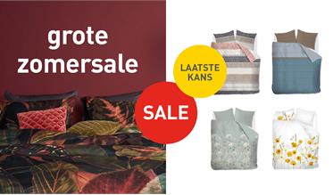 Het is SALE bij Smulderstextiel. Dat betekent tot wel 50% korting op heel veel bekende merken beddengoed! 
Dekbedovertrekken, hoeslakens, dekbedden, kussens en nog veel meer van topmerken als Beddinghouse, Essenza, Snoozing en Rivièra Maison vind je hier in de aanbieding!