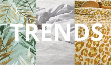 Ben je benieuwd naar de laatste trends voor in de slaapkamer? Wij hebben voor jou de mooiste dekbedovertrekken geselecteerd, geheel volgens de interieurtrends van dit moment!