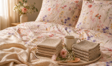 Moederdag komt er weer aan en dus is het hoog tijd om haar in het zonnetje te zetten en te bedanken voor alle liefde. Of kies er voor om een andere speciale vrouw die altijd voor je klaar staat te bedanken, zoals je oma of die ene lieve buurvrouw. Laat je inspireren door deze selectie artikelen van dekbedovertrekken tot plaids en gun haar vele verwenmomentjes!