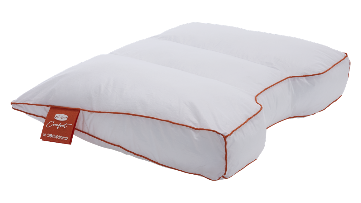 Silvana Comfort Oranje synthetisch zacht hoofdkussen