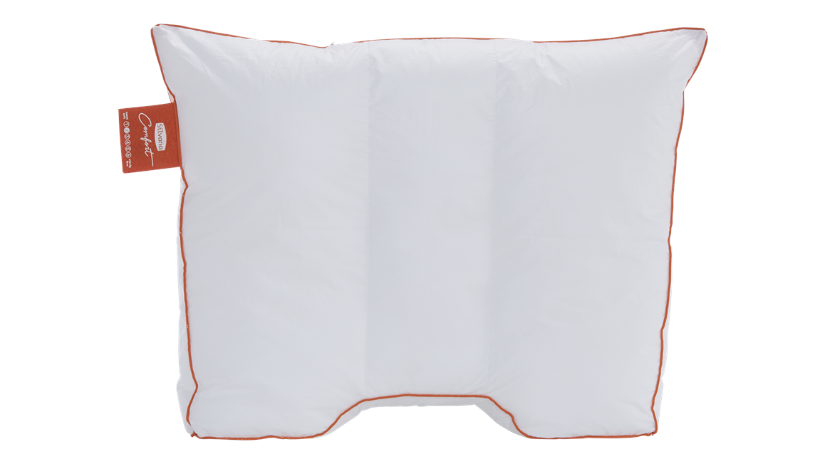 Silvana Comfort Oranje synthetisch zacht hoofdkussen