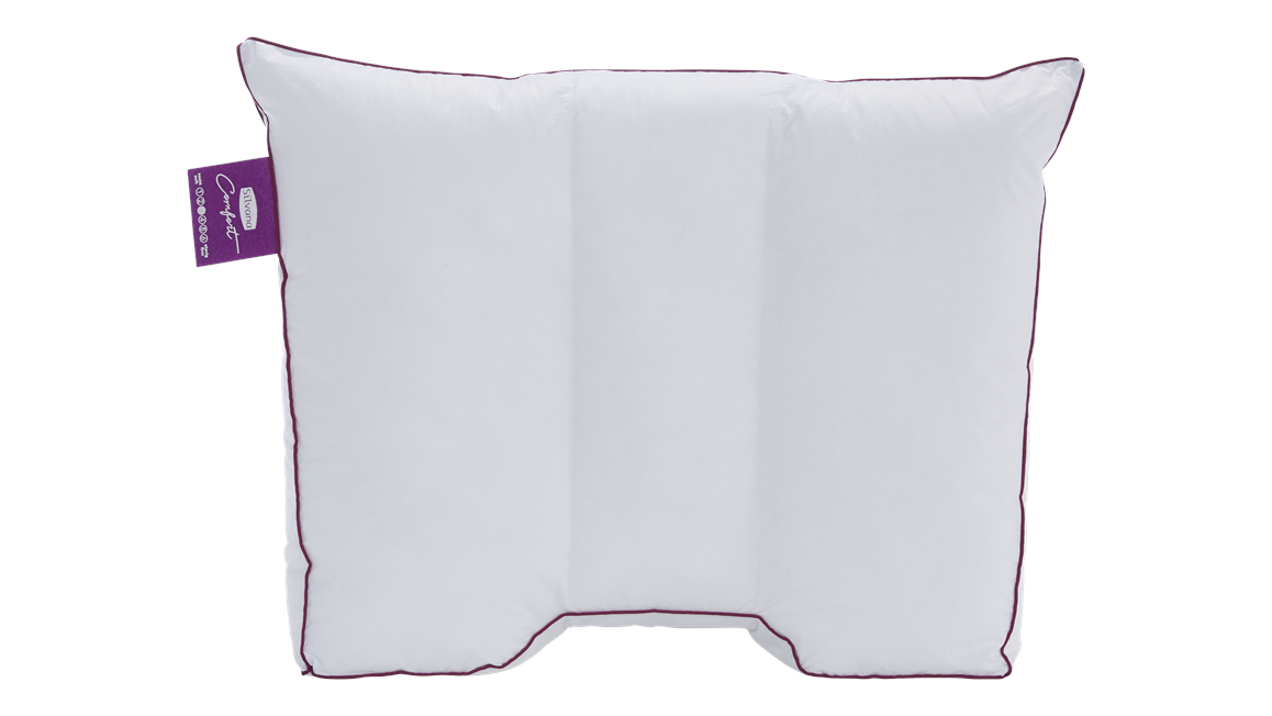 Silvana Comfort Paars synthetisch medium-zacht hoofdkussen