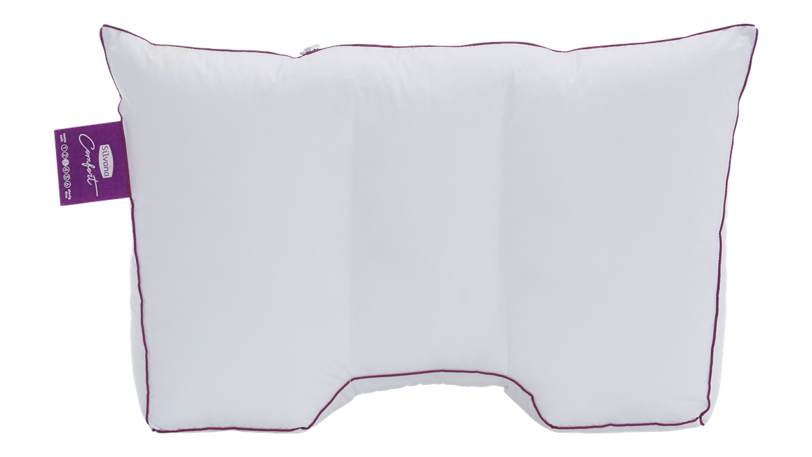 Silvana Comfort Paars synthetisch medium-zacht hoofdkussen