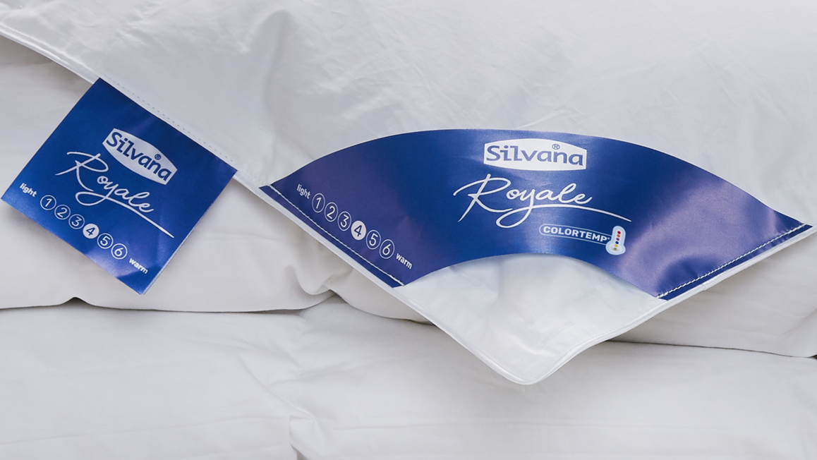 Silvana Royale Colortemp medium-warm donzen dekbed