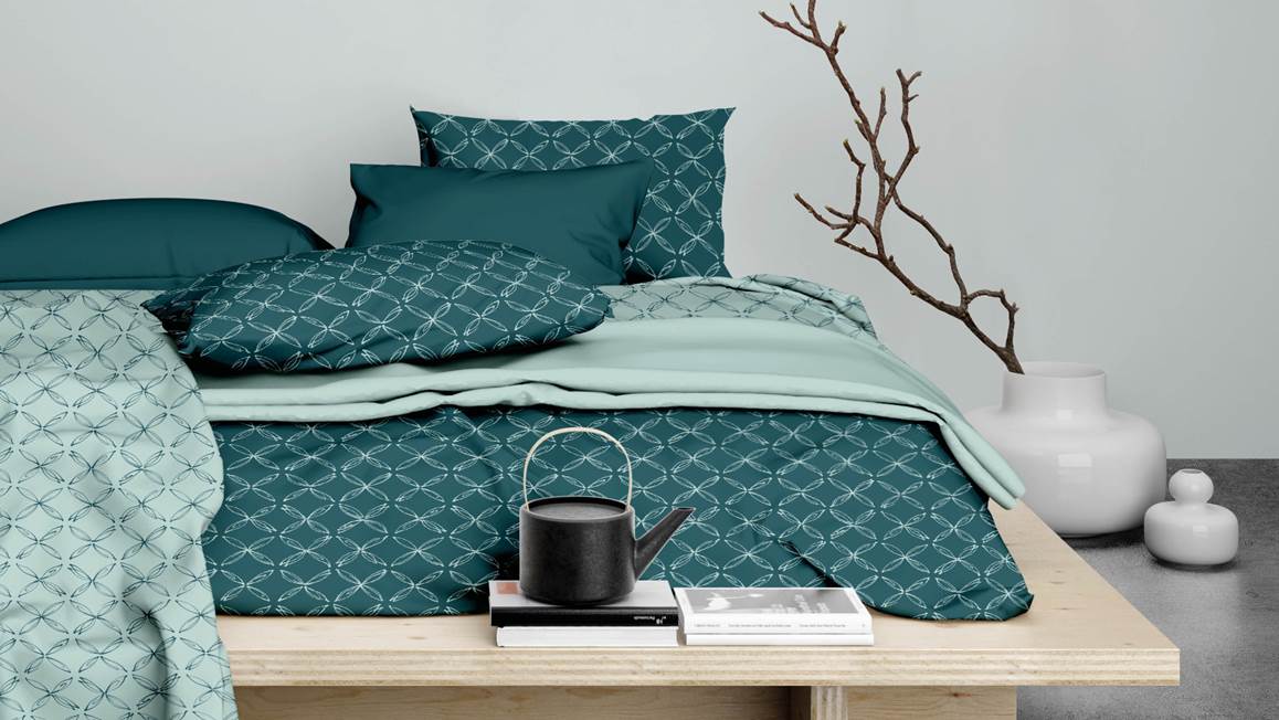 Satin d'Or Curling dekbedovertrek