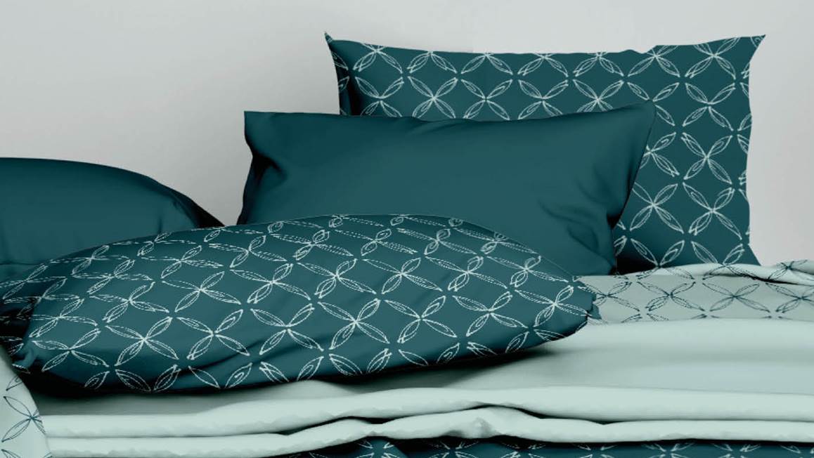 Satin d'Or Curling dekbedovertrek