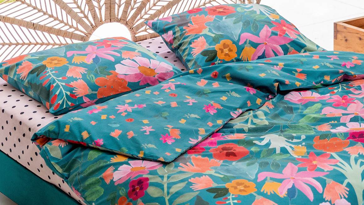 Covers & Co Flower Power – Petrol