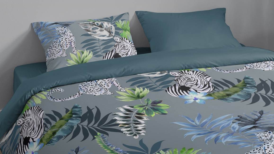 Good Morning Wild Bluez dekbedovertrek