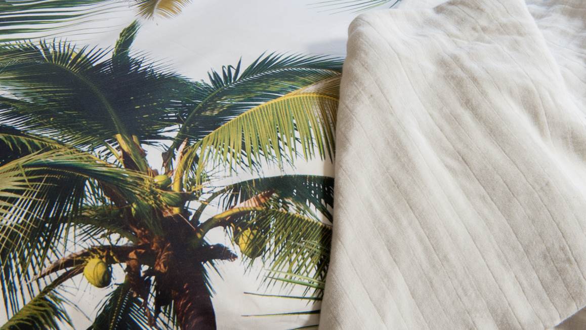 SNURK Palm Beach dekbedovertrek