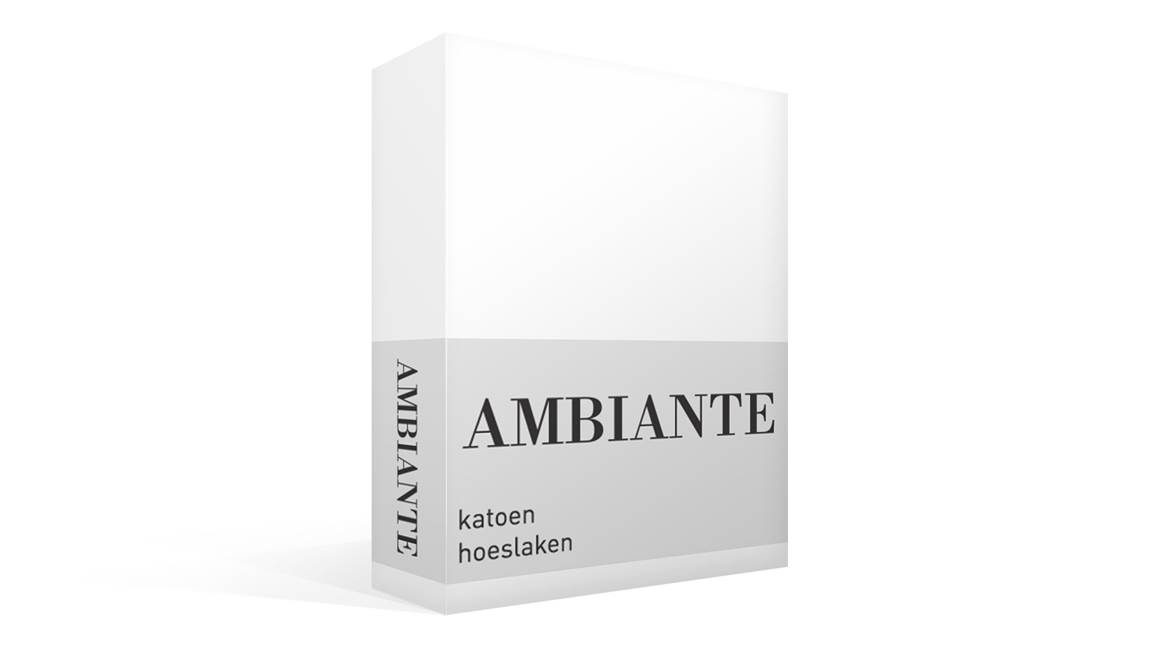 Ambiante cotton uni hoeslaken