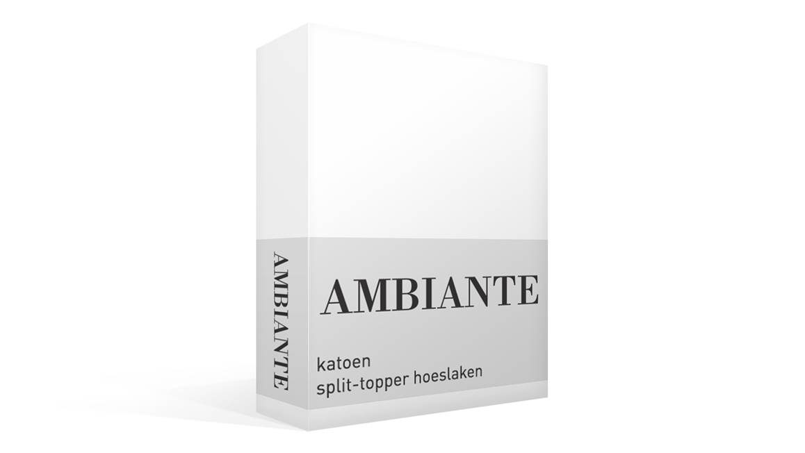 Ambiante Cotton Uni split-topper hoeslaken