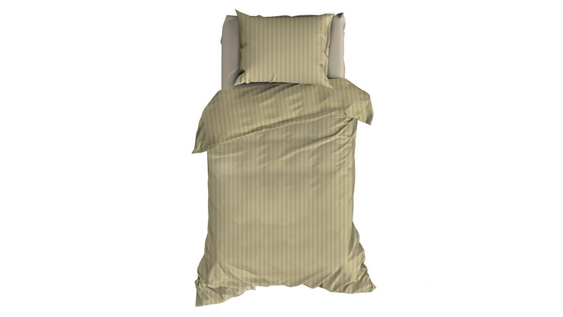 Satin d'Or Satijnstreep dekbedovertrek