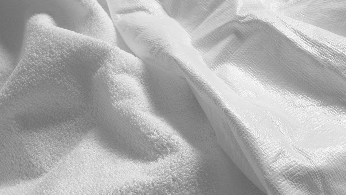 Snoozing badstof waterdicht PU molton hoeslaken