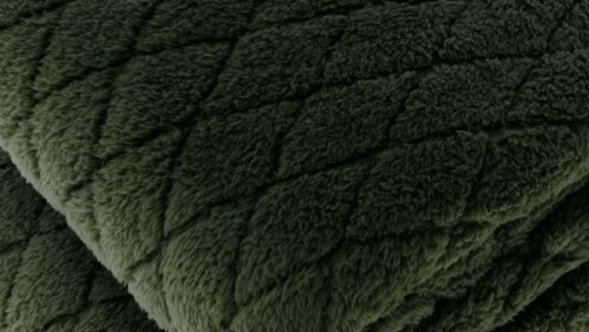 Unique Living Ezra fleece plaid