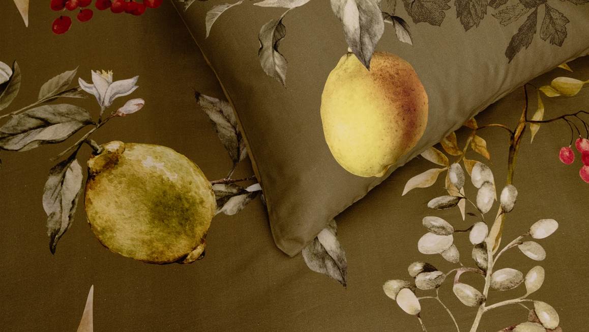 Snoozing Lemon dekbedovertrek