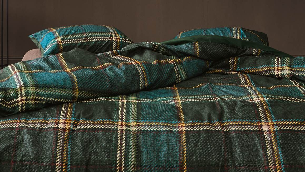 Essenza Beau flanel dekbedovertrek