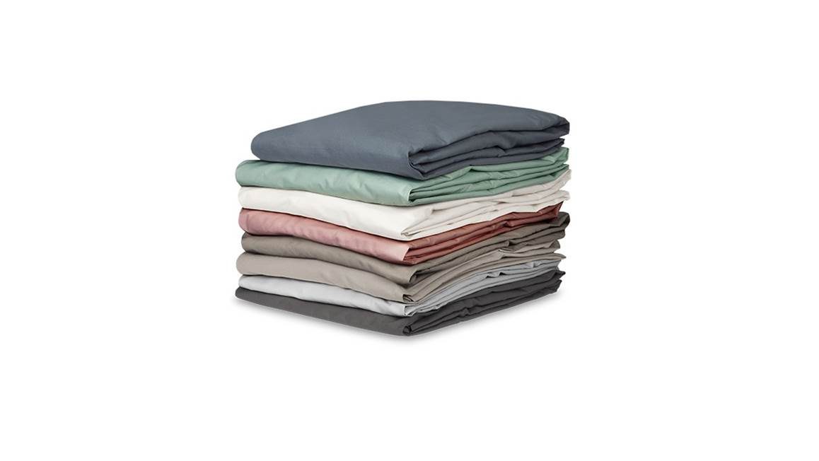 Kayori Shizu percale katoen split-topper hoeslaken
