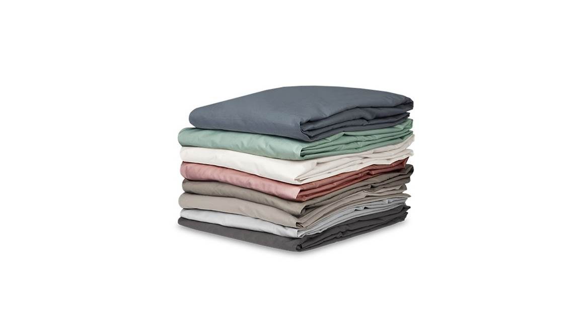 Kayori Shizu percale katoen topper hoeslaken