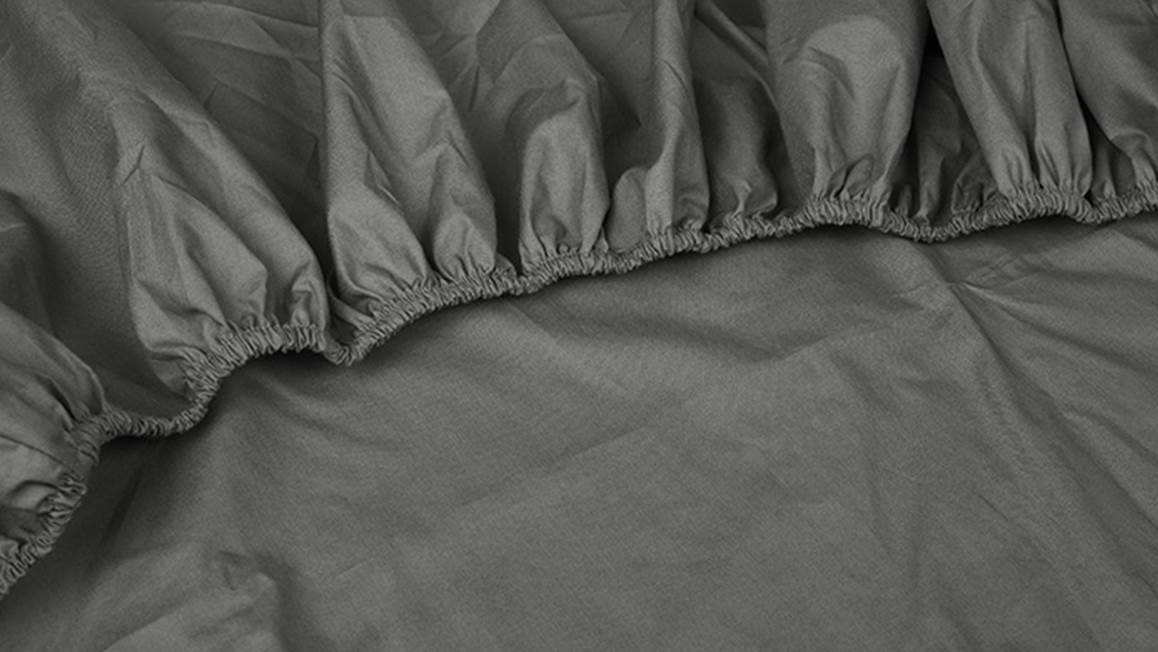 Kayori Shizu percale katoen topper hoeslaken