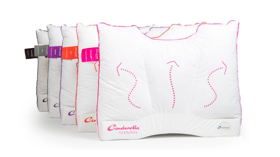 Cinderella Orthoflex latex extra stevig hoofdkussen