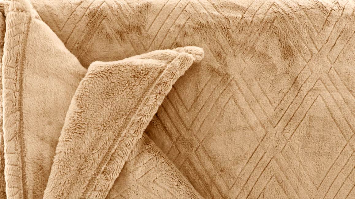 Unique Living Auke fleece plaid