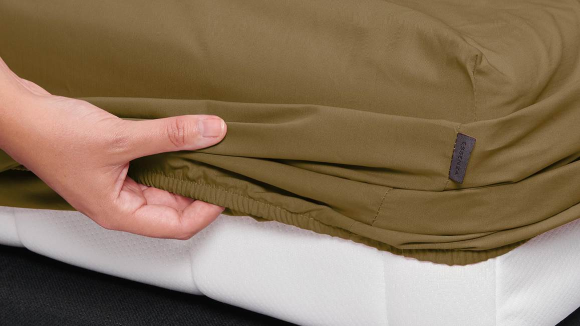 Essenza Premium percale katoen hoeslaken extra hoog