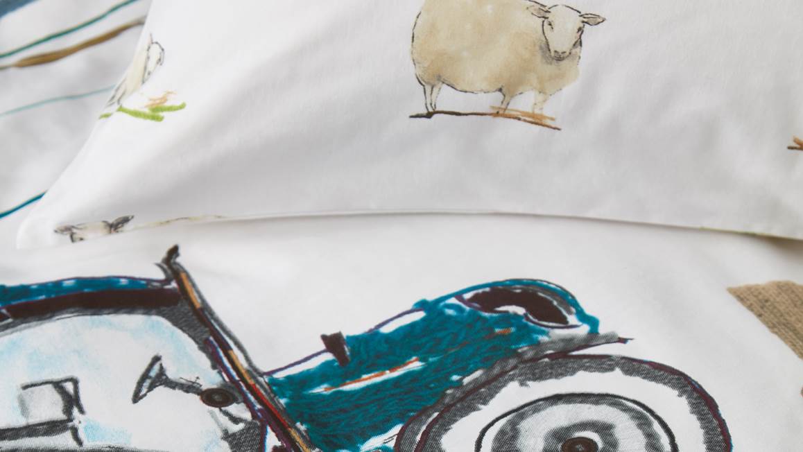 Beddinghouse Kids Boerenleven flanel dekbedovertrek