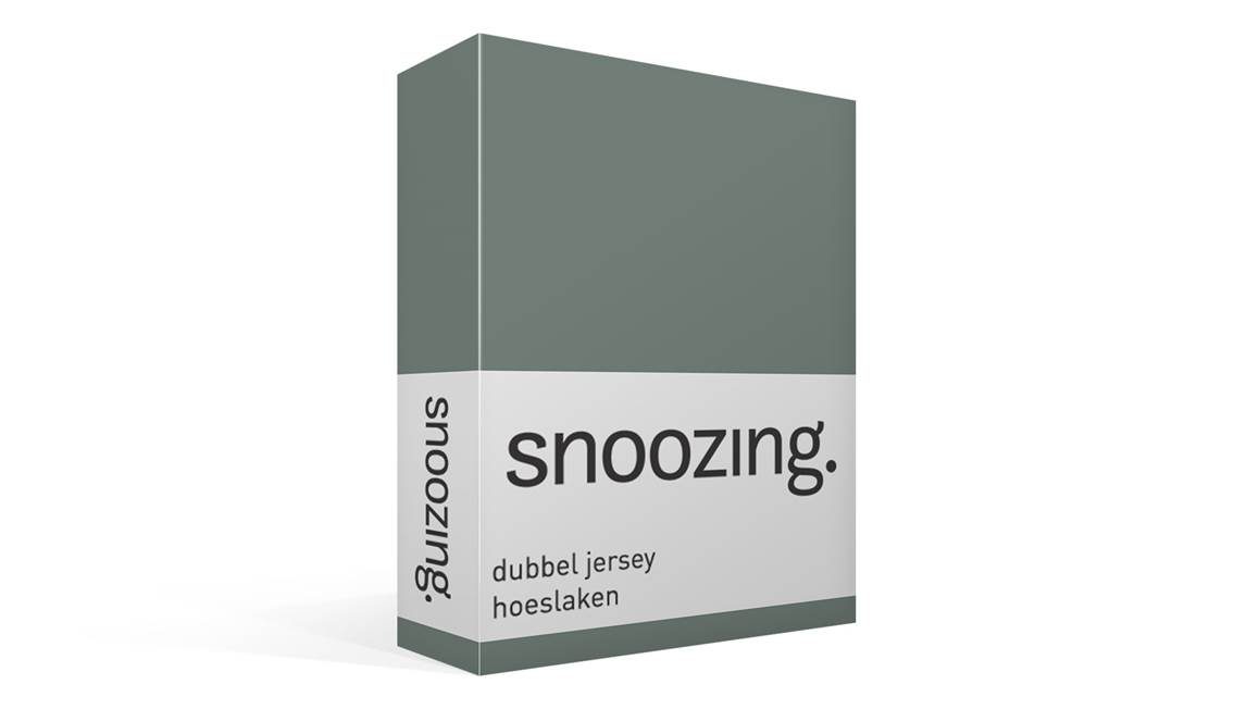 Snoozing Dubbel Jersey hoeslaken