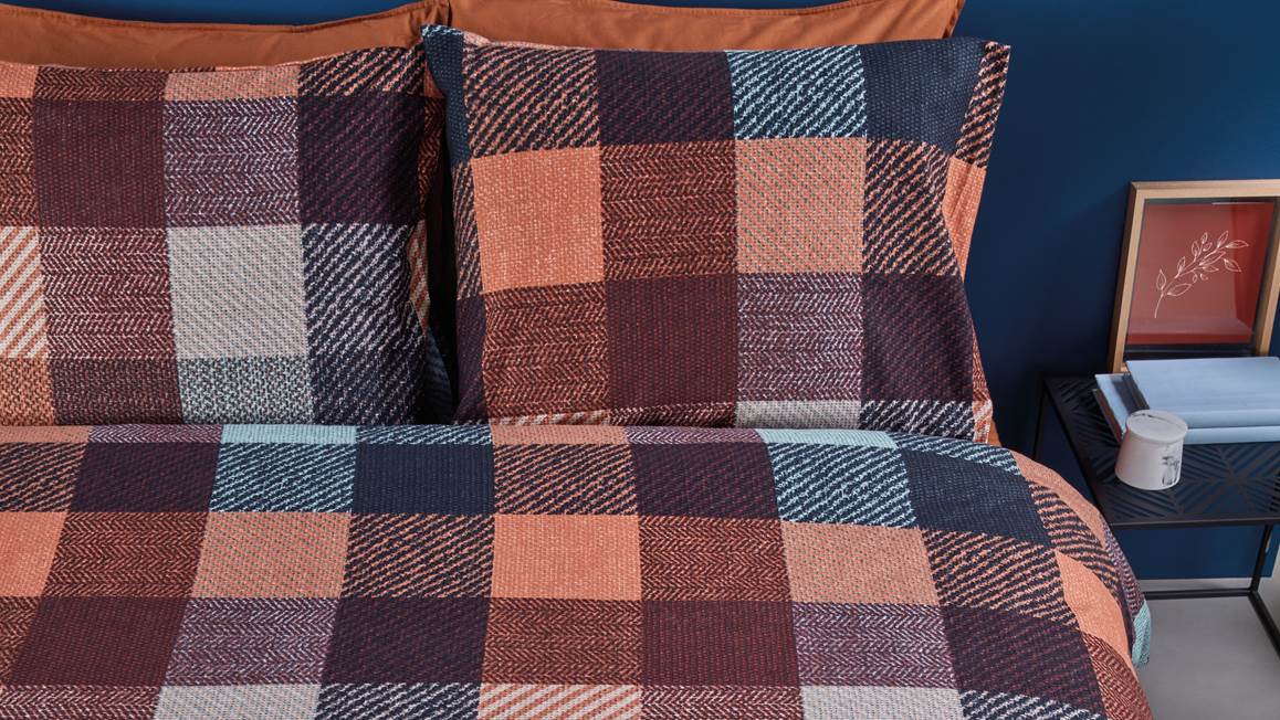 Beddinghouse Beckett flanel dekbedovertrek