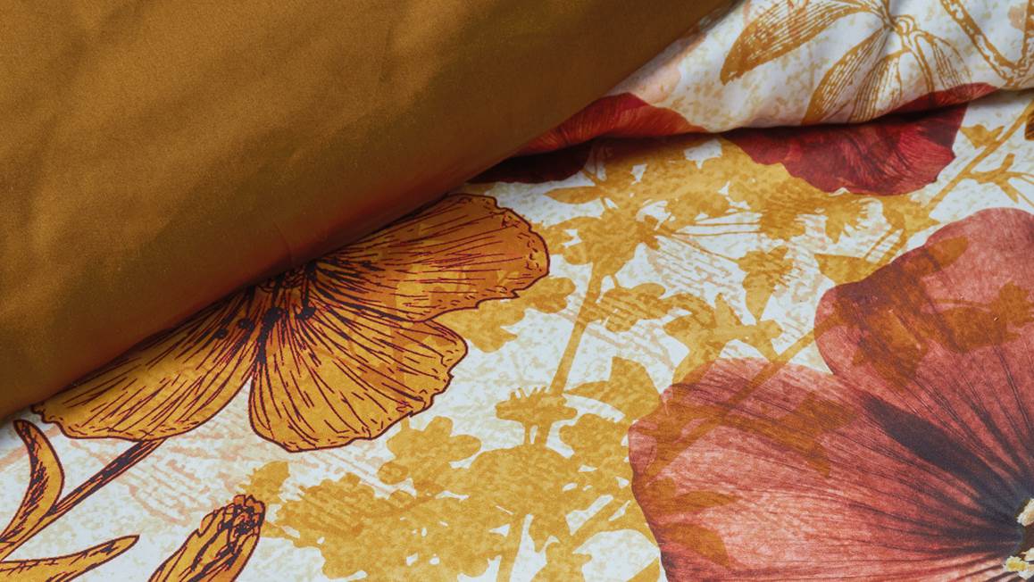 Beddinghouse Flora dekbedovertrek