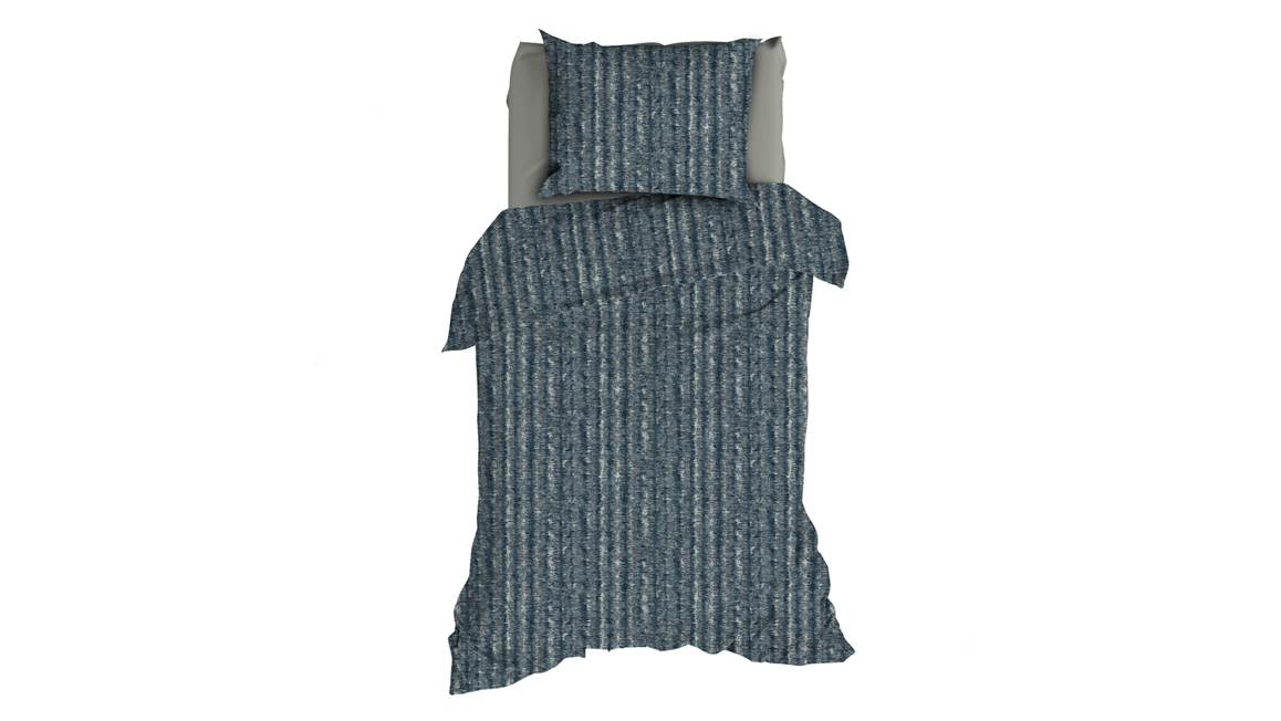 Romanette Caledon flanel dekbedovertrek