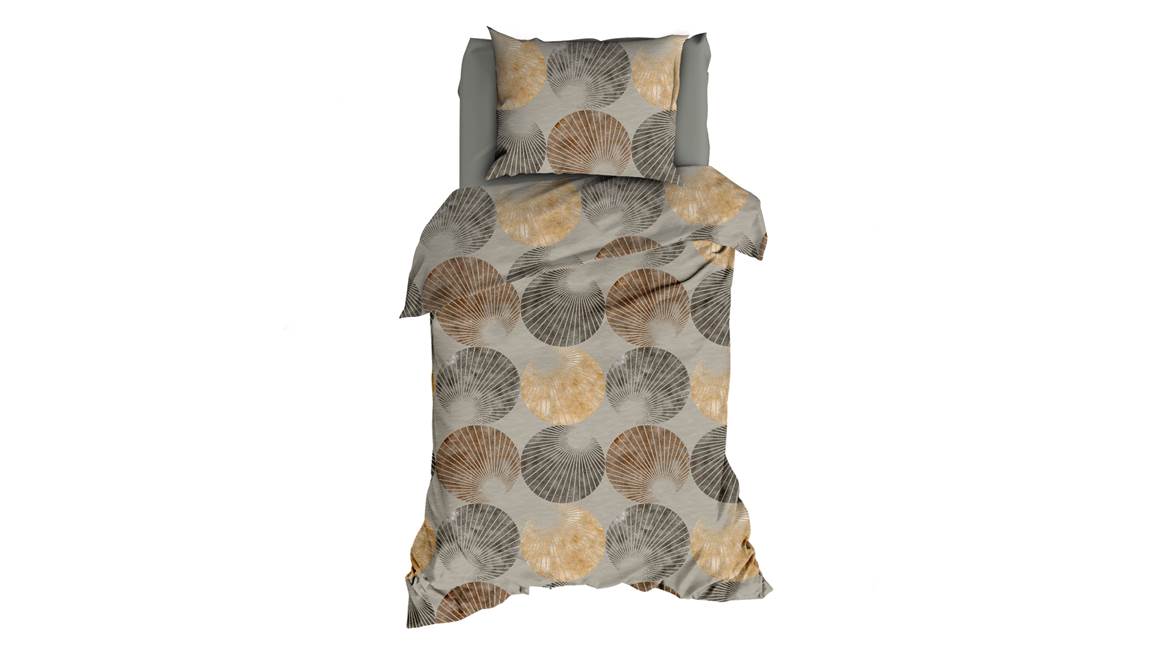 Romanette Rosetti flanel dekbedovertrek