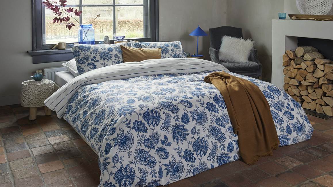 Walra Blue Memories dekbedovertrek