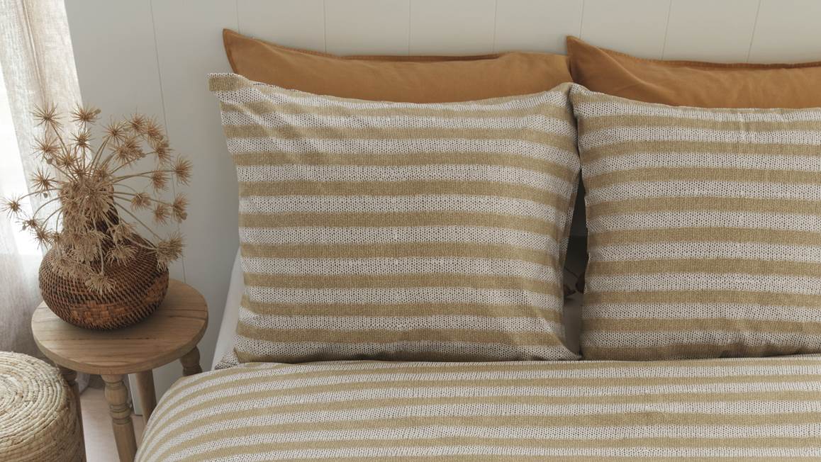 Ariadne at Home Knit Stripes dekbedovertrek